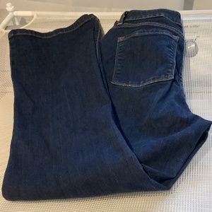 LL Bean High-Rise Bootcut Jeans, Size 10
